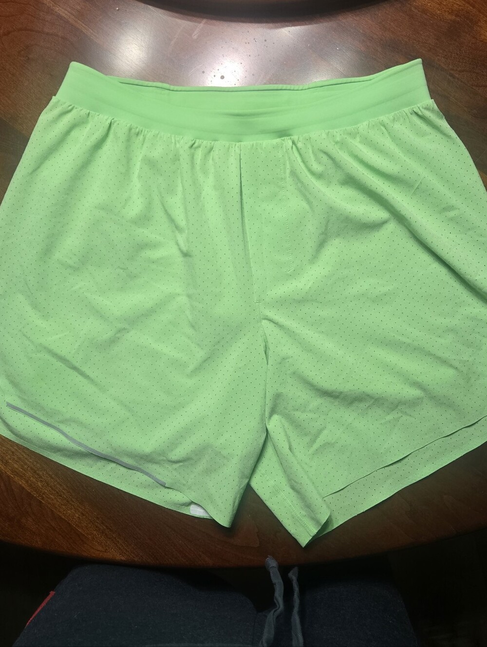 lululemon atletica Fast & Free Lined Running Short 5" Bright Lime - S